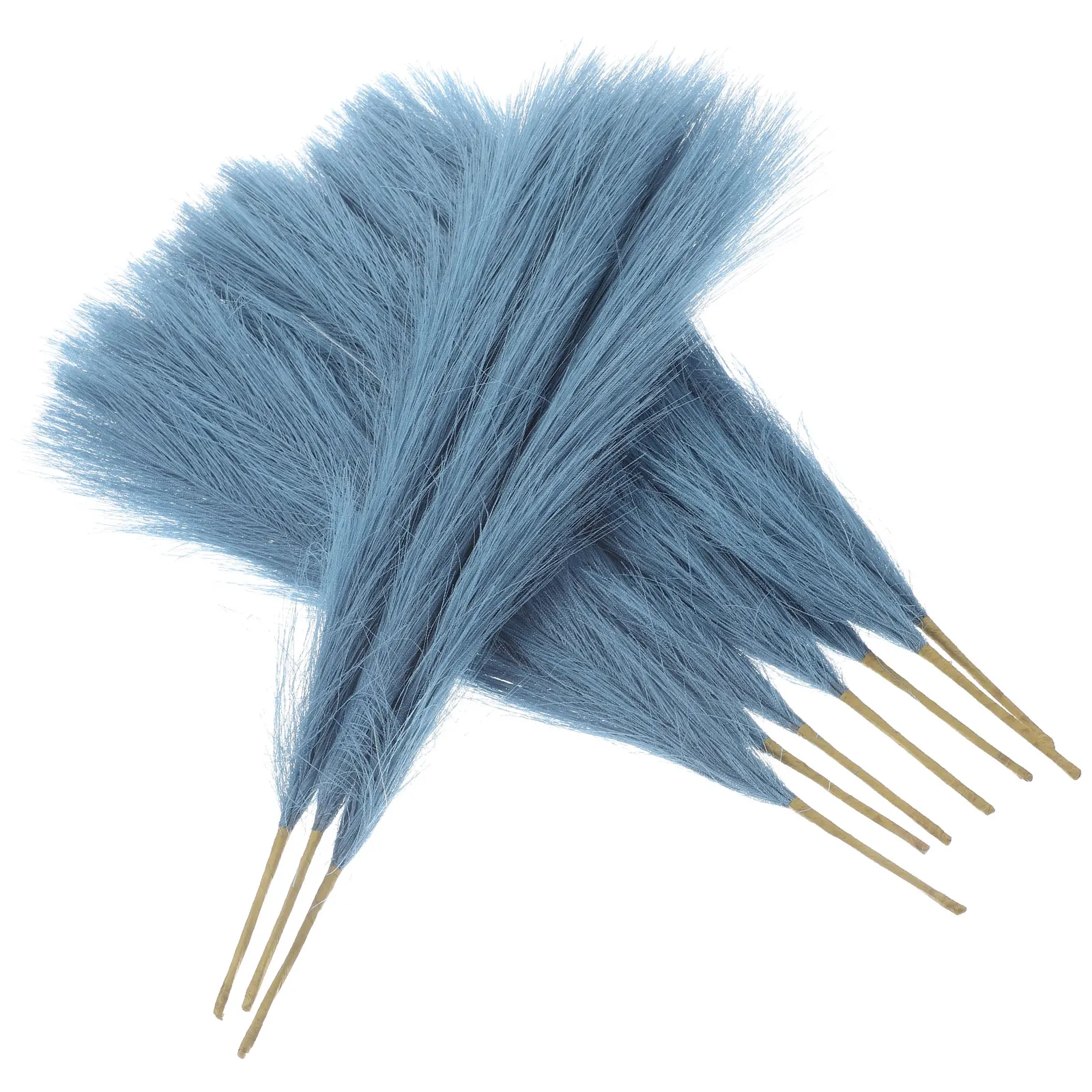 10 szt. Sztuczna trawa pampasowa, imitacja trzciny, dekoracja do samodzielnego tworzenia wazonów, aranżacji, dekoracji na wesela, imprezy, sztuczny bukiet kwiatów, dekoracja domu.