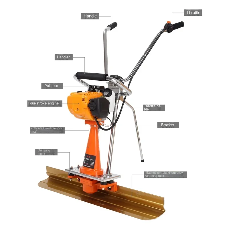 

# Wholesale Gas Concrete Vibrating Machine Concrete Cement Vibration Screed Ruler Machine Industrial Machinery Equipment #