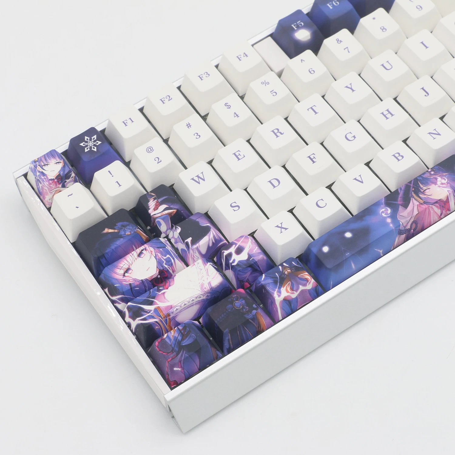 CHERRY MX3.0S Genshin Impact Raiden Shogun Limited Edition Alloy RGB 109key Wired Mechanical Keyboard