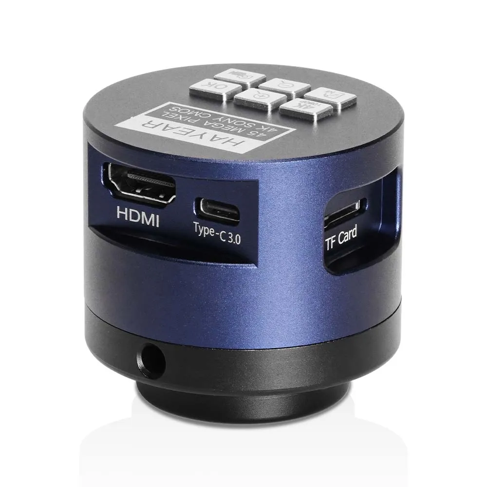 Imagem -04 - Câmera de Microscópio Digital para Reparo de Telefone Microscópio Eletrônico Industrial 4k Uhd 45mp Hdmi Usb tipo c Solda Sony Imx678
