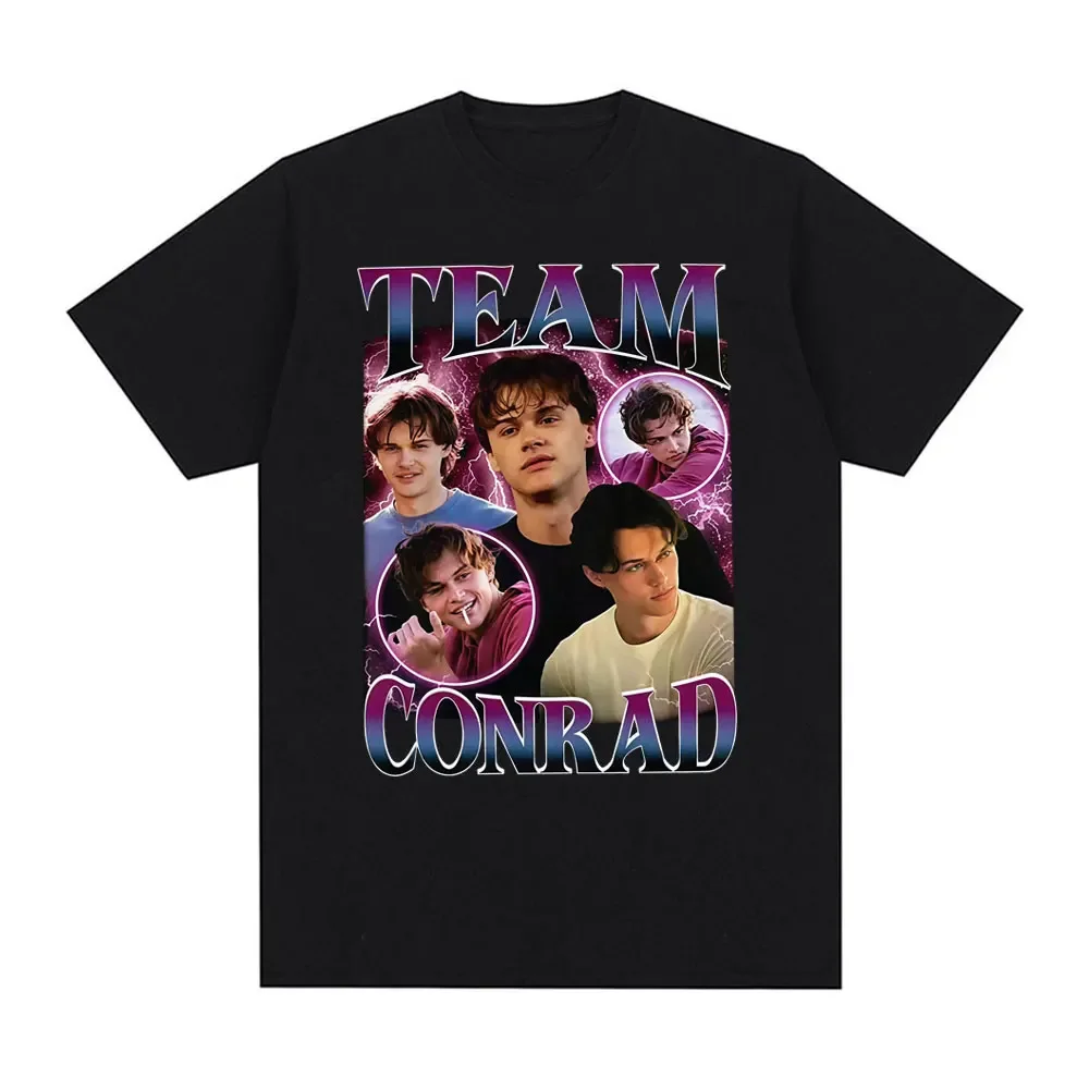 Equipo Conrad Cousins playa Vintage gráfico camiseta ropa moda gótica camiseta pantalón corto Casual camisetas de manga