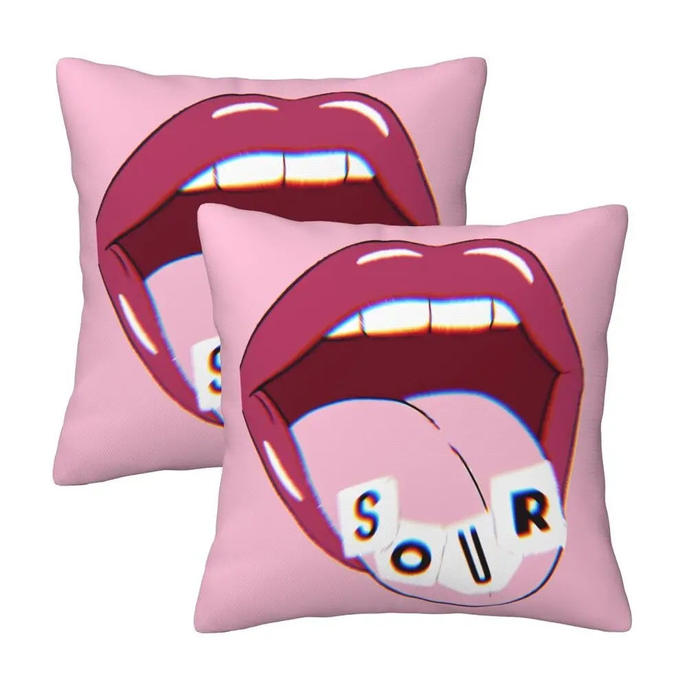 NUEVAS fundas de almohada de moda Olivia Rodrigo SOUR, fundas de almohada decorativas suaves y acogedoras, 2 piezas