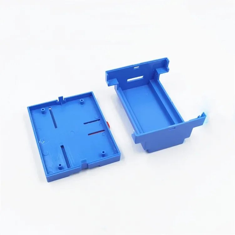 1pcs Factory Direct Sales Electronic Instrument DIN 35-Rail Power Box Controller Housing 88x107x59MM 4-03-3 ABS Plastic Shell view 5