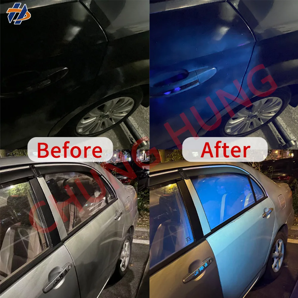 High Efficiency 200W 365nm Handheld UV Flashlight, Detect Paint Flaws & Cure Putty for Car Body Inspection & Repair