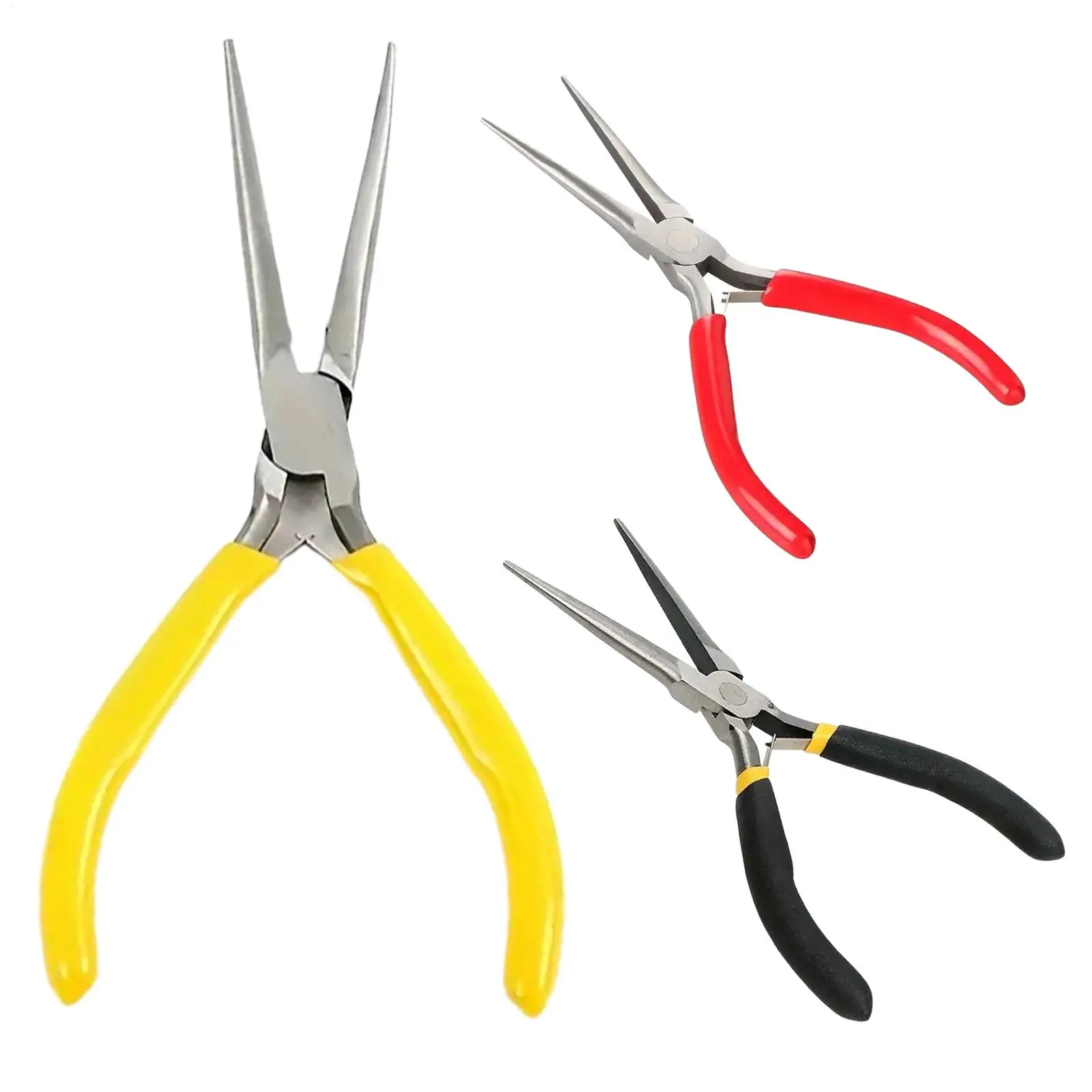 1PC Long Reach Needle Nose Pliers Multi Tool Long Nose Plier Needle Nose Plier Forceps Repair Hand Tool Electronic Repair