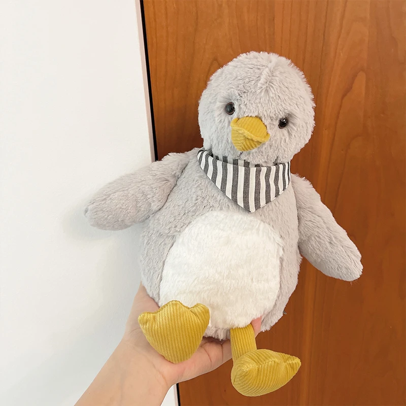 

30cm Cute Cartoon Plush Toys Grey Duck Stuffed Animal Doll Soft Doll for Baby Children Gift