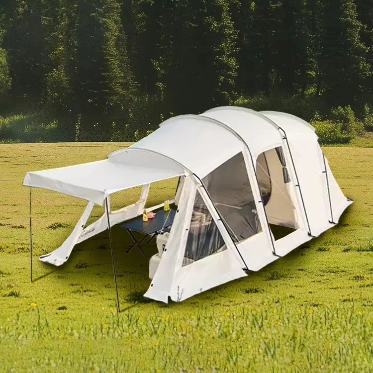 5 12-Person Garden Tents Outdoor Overnight Tunnel Tents Camping Overnight Windproof Thickened Rainproof Large Space - view 4