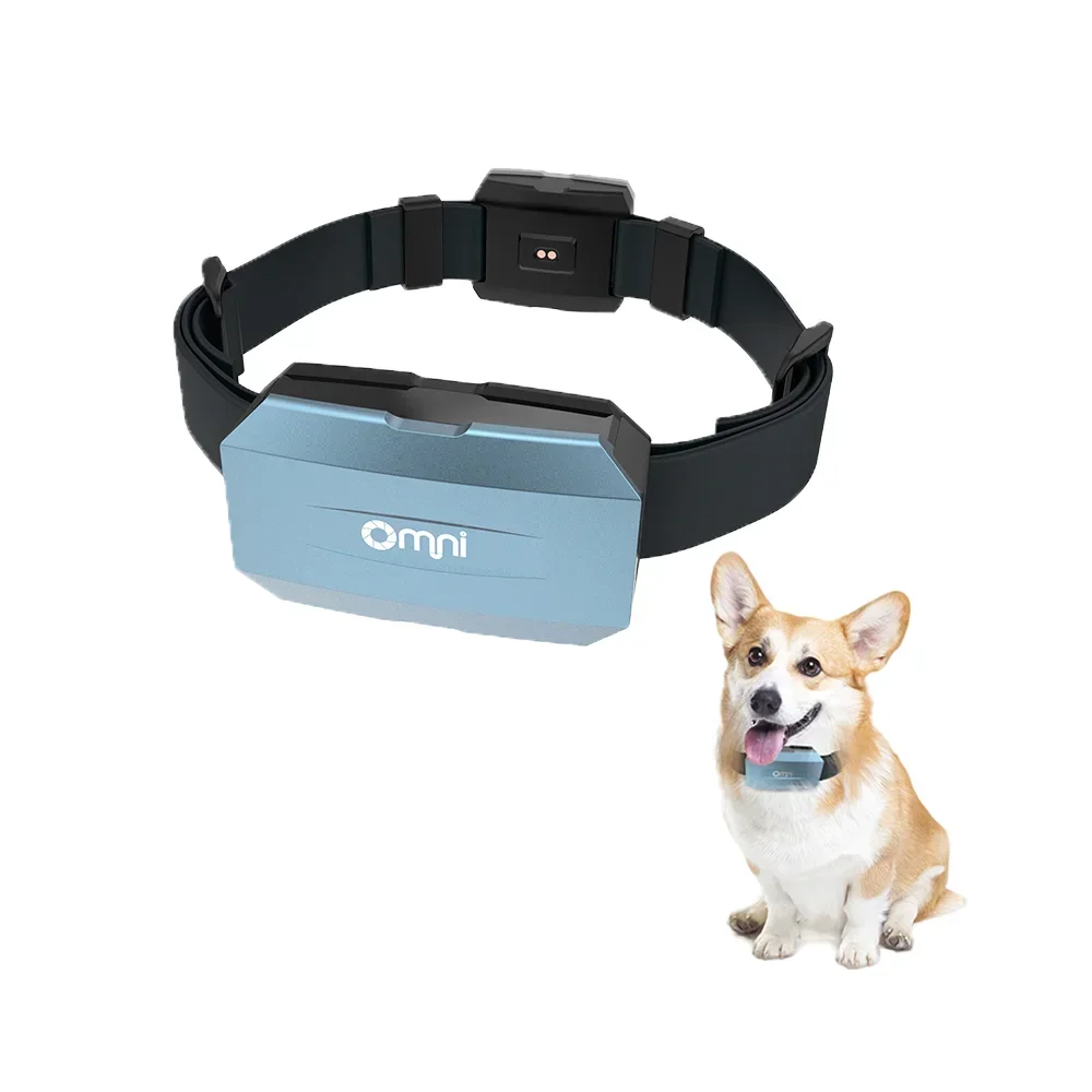 Omni 4G Real-time Tracking Pet Gps Tracker, GEO fence Dog Cat Mini Sensor Pet Gps locator, Wireless App Control Gps 4g forPet