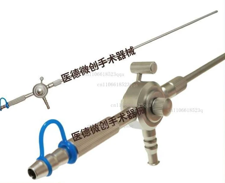 Laparoscopic instrument aspirator suction tube hand push type manual pressing type special aspirator for medical operating room