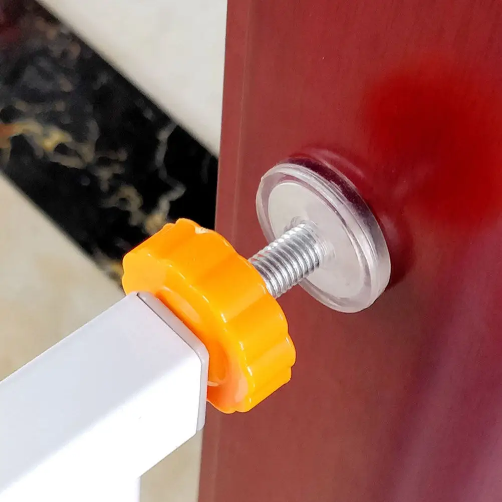 6Pcs Threaded Screws Rods Pressure Mounted Baby Gate Replacement Parts Kids Gate Bolt Stair Safety Threaded Screws Rods - view 6