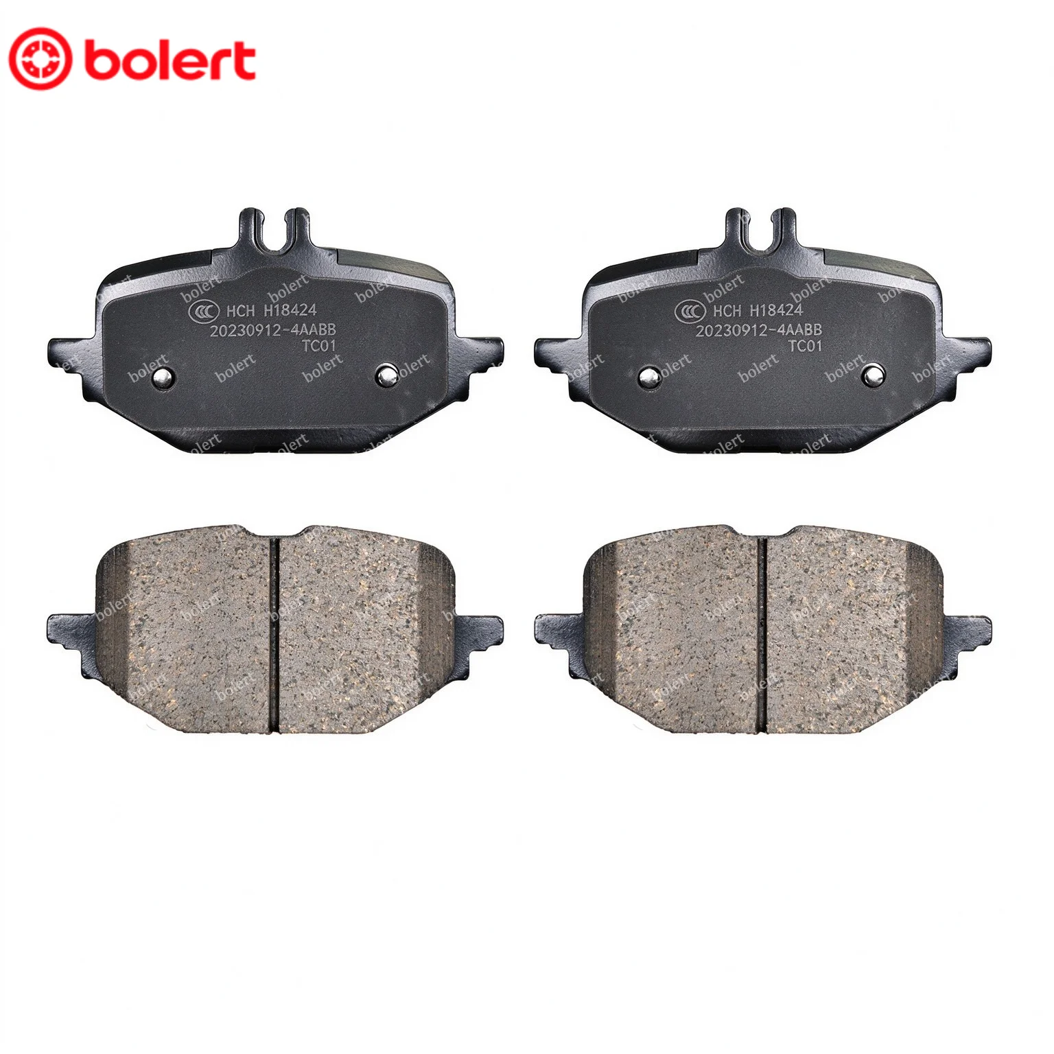 Rear Ceramic Brake Pads for Mercedes C300 C200 W206 2022-2026 D2501 0004201404 A0004201404