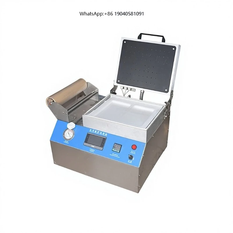 Trays/plates/boxes/time Fast Food Tray Sealing Machine Automatic Modified Atmosphere Packaging Machine Map Gas Tray Sealer