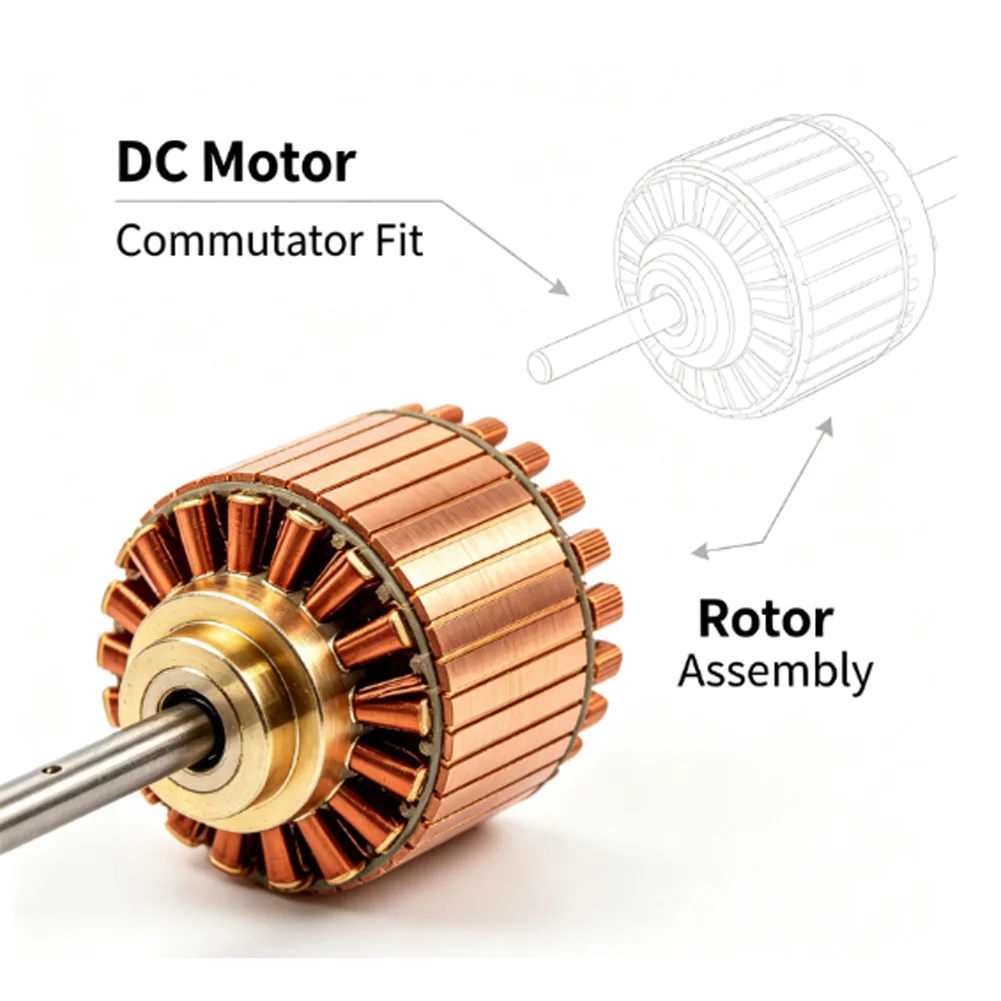 Replacement Electric Motor Commutator for Angle Grinder Units Measuring 40mm x 17mm x 26mm and Equipped with 20 Teeth