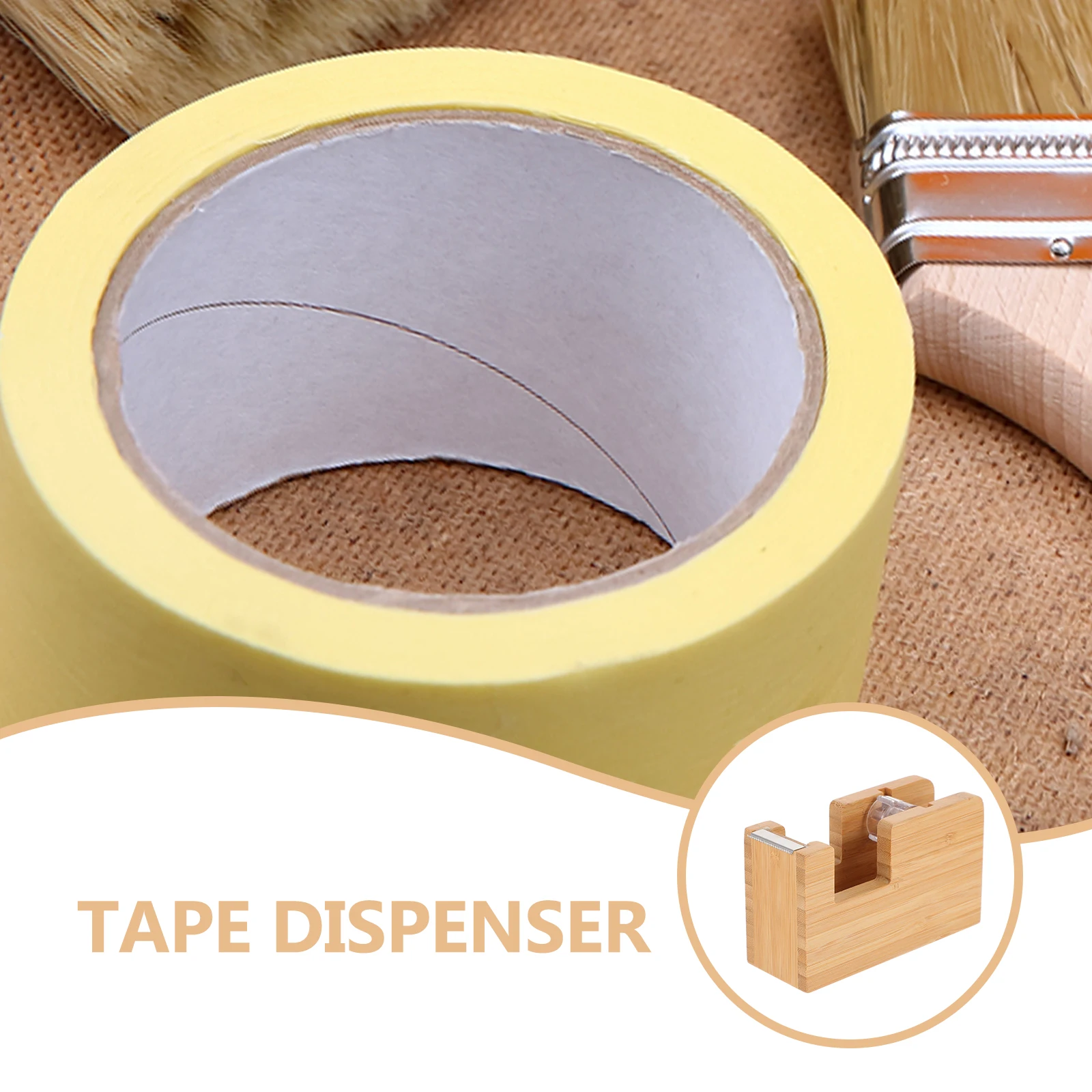 

Tape Holder Dispenser Office Supplies Dispensers Packaging Packing Desktop Roller Child