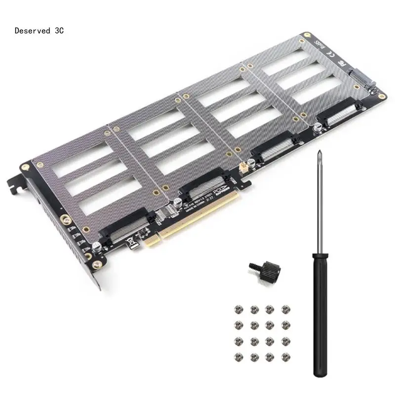 U.2 to PCI-e Riser Adapter PCIe4.0 X16 to 2.5