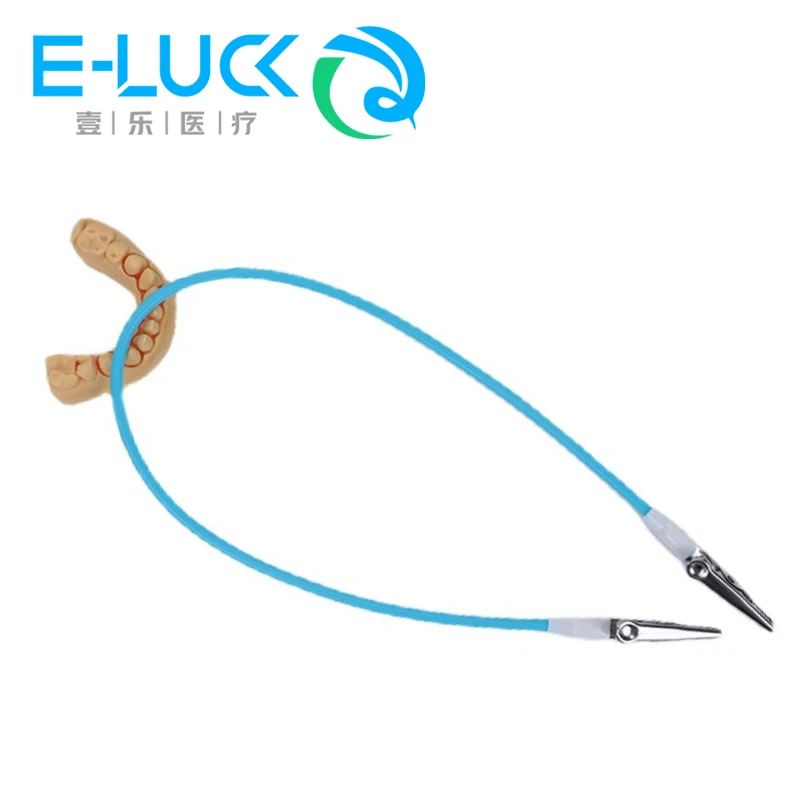 

Dental Bib Clips Colourful Bib Clips Chain Silicone Clip Napkin Holder Dental Disposables