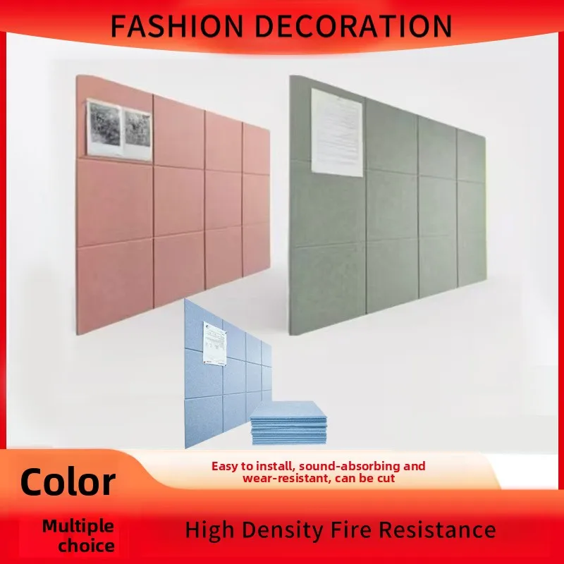 12 paneli akustycznych z włókna poliestrowego, samoprzylepne, do studia domowego, dźwiękoszczelne, dekoracyjne panele ścienne.