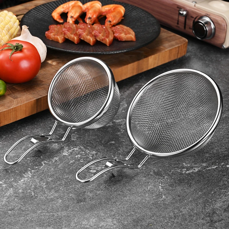 

Stainless Steel Hot Pot Strainer Cooking Surface Strainer Lo Mein Strainer Hot Pot Meat Boiling Spicy Hot Pot With Hook