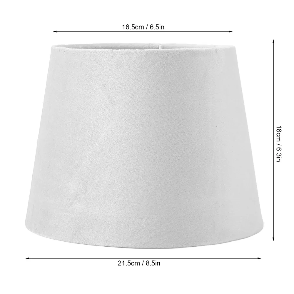 Simple Fabric Lampshade Clip On Design 6.3 inch Height Lamp Cover Chandelier Lamp Shades Table Lamp