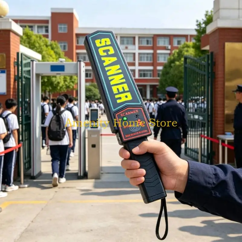 F26C Industrial Handheld Metal Detectors with Shockproof Shell & Wide Temperature Ranges Operate for Schools Museums
