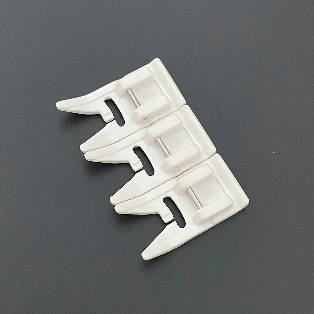 Plastic Presser Foot Ordinary Leather Pressure Foot Parallel Stitch Foot Presser Home Domestic Sewing Machine Accessory