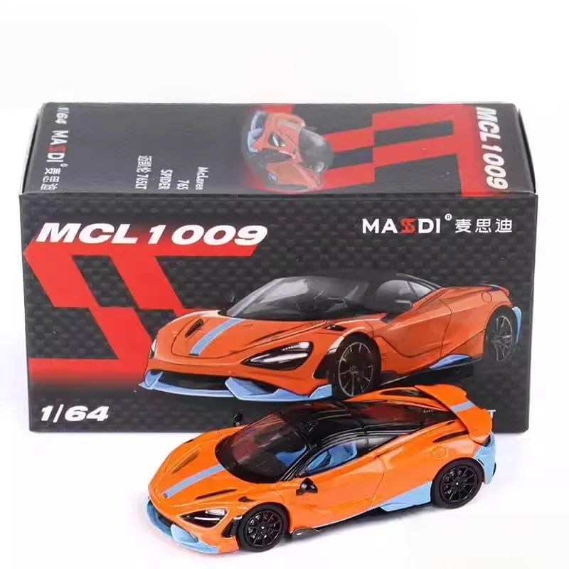 Модель MASSDI 1:64 Модель автомобиля из сплава Senna Supercar