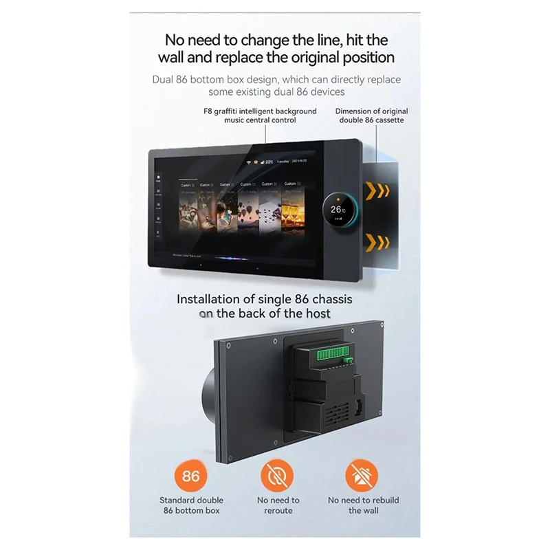 Tuya Panel Control Wifi Zigbee Devices Tuya Zigbee Gateway Build In 6 Inch Nspanel Tuya Smart Home Control Panel