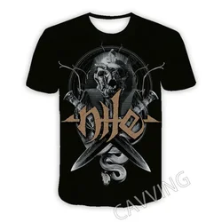 CAVVING 3D Printed  Nile Band  Casual T-shirts  Hip Hop Tshirts Harajuku Styles Tops Clothing for Men/women