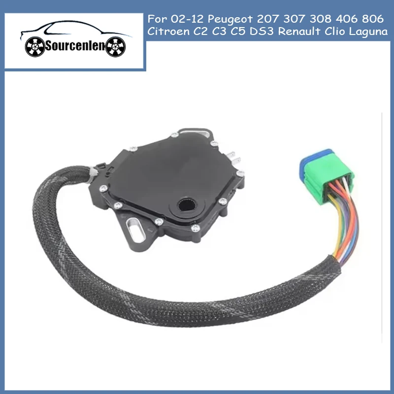 

Датчик переключателя коробки передач для 02-12 Peugeot 207 307 308 406 806 Citroen C2 C3 C5 DS3 Renault Clio Laguna 1635684480 7700100010