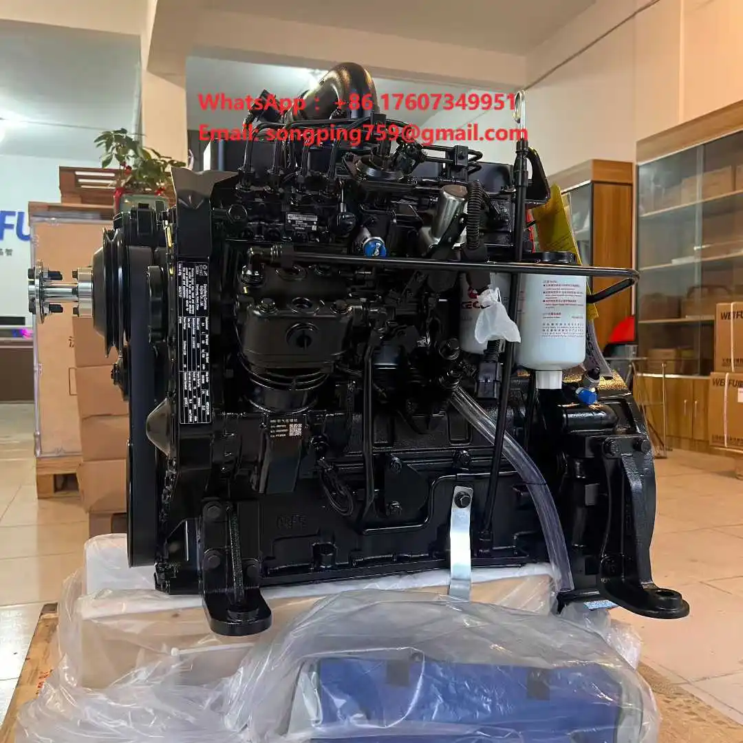 Made in China Original Dongfeng Engines Complete 4BTAA3.9-C110 4bt 3.9 Motors 4BTA3.9 C125 4 Cylinder Diesel Engine