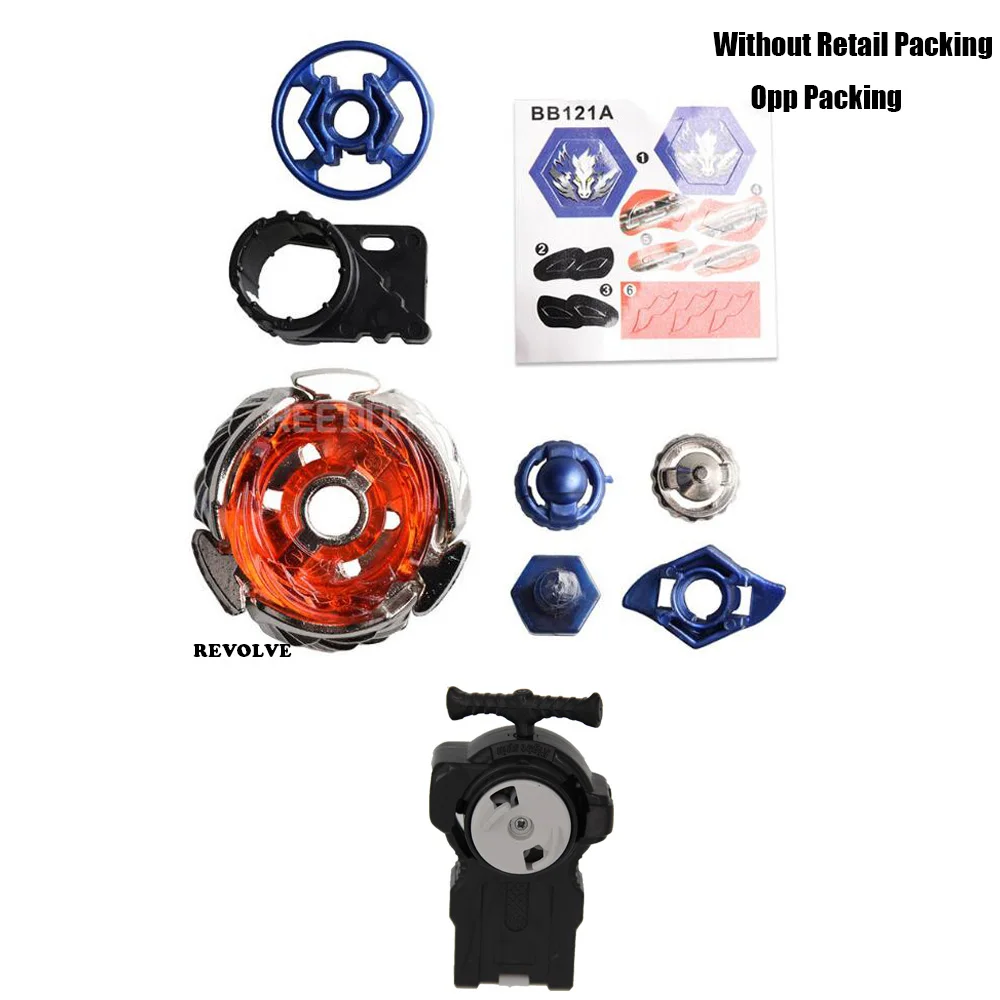 B-X TOUPIE BURST BEYBLADE 2 METAL FUSION BB-121 4D Wing Pegasus Pegasis 90WF, простая упаковка + двухсторонний пусковой механизм
