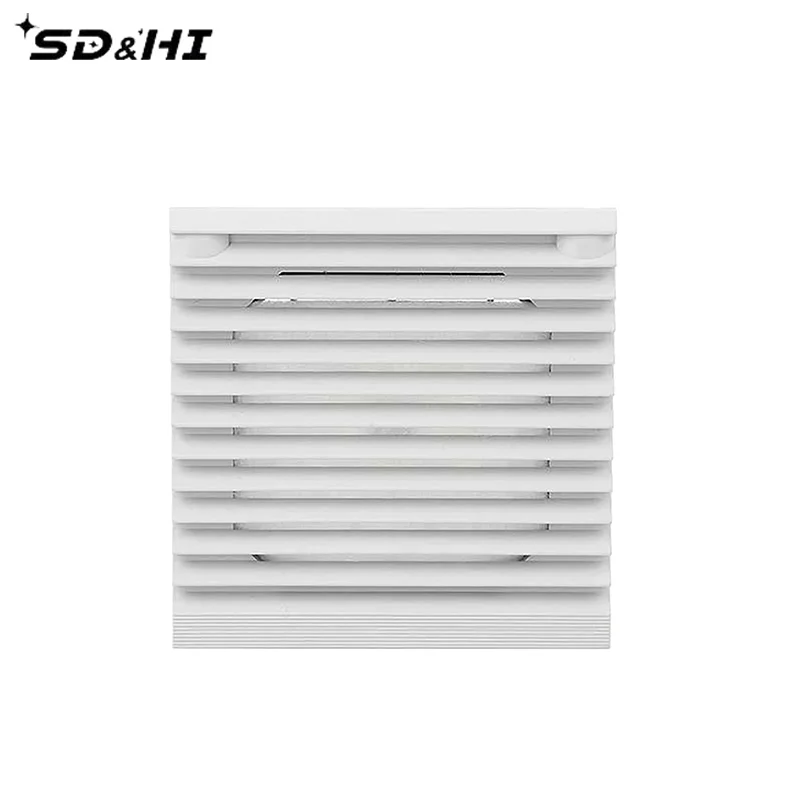 801/802/803 Lüftungsfilter-Set EC 115 V/230 V oder DC 12 V/24 V Lüfter, wasserdicht, staubdicht, für Gehäuse, Schränke