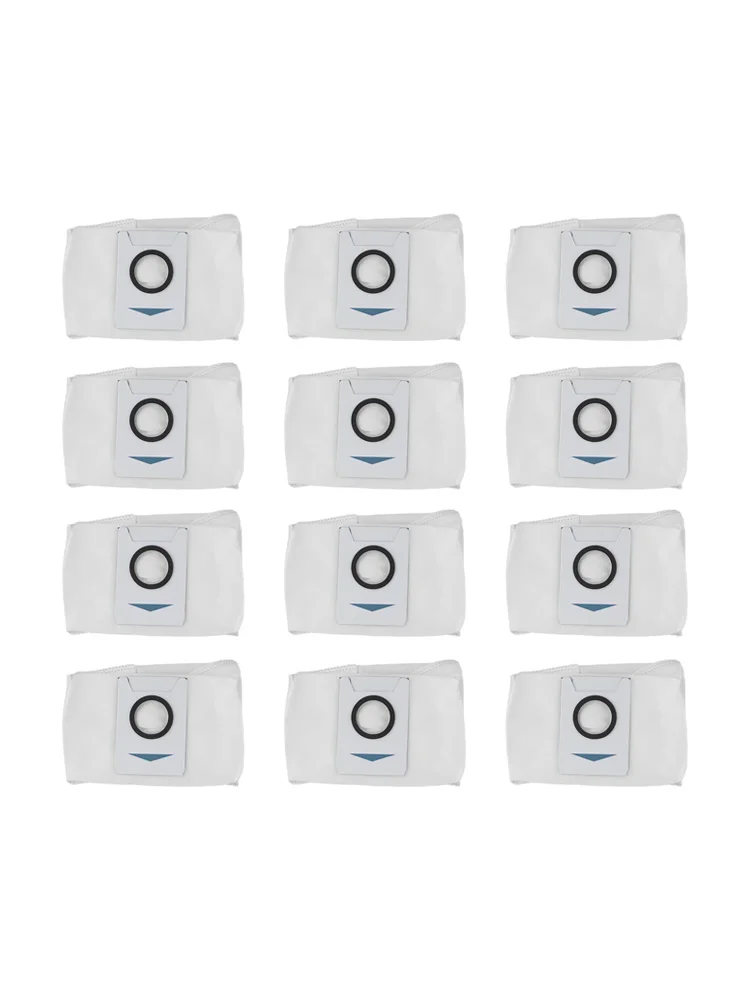 For Ecovacs For Deebot for t20 For OMNI X1 For T10 For TURBO Compatible Replacement Dust Bags 12 Pack to Maintain Cleanliness