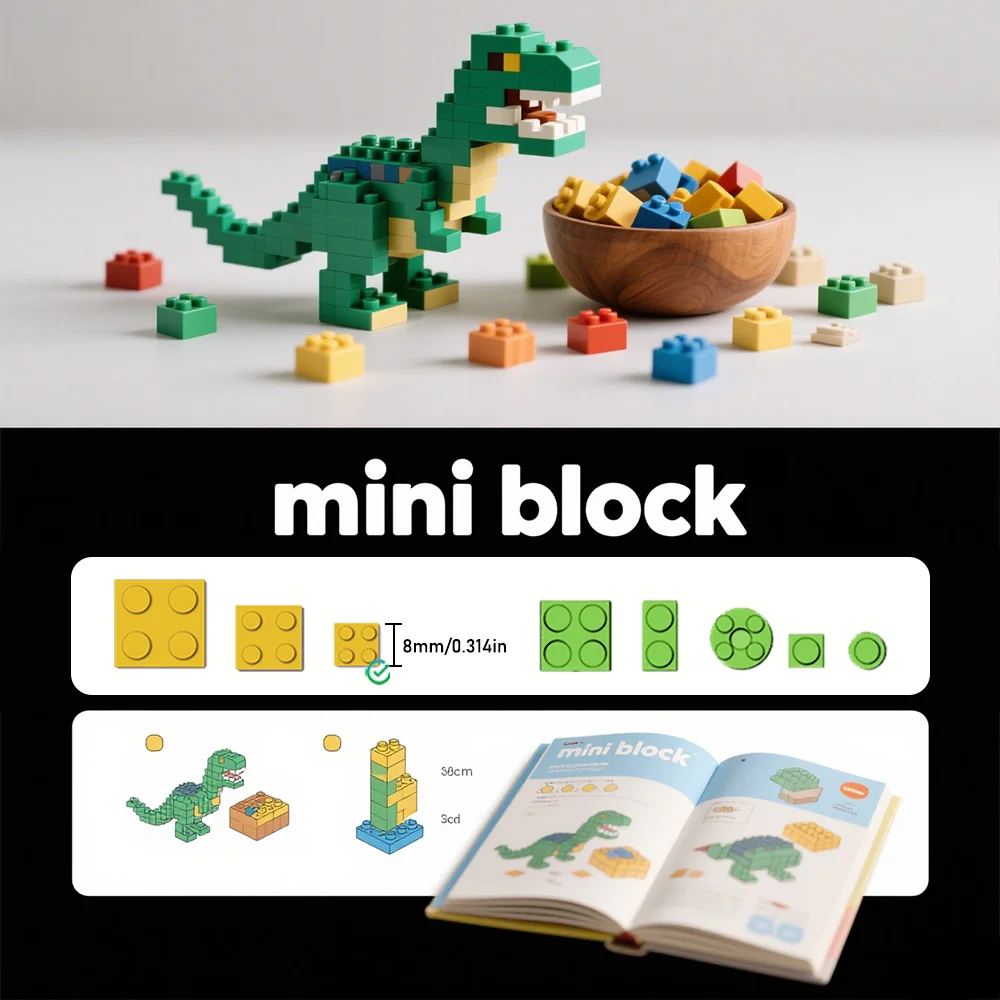 Building block toy blind boxes, with creative random surprises, ignite the passion for collecting