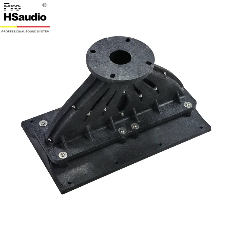 Buzina de alto-falante Line Array para 12 polegadas, tamanho 330L * 190W * 183H, garganta: 1,4 polegadas