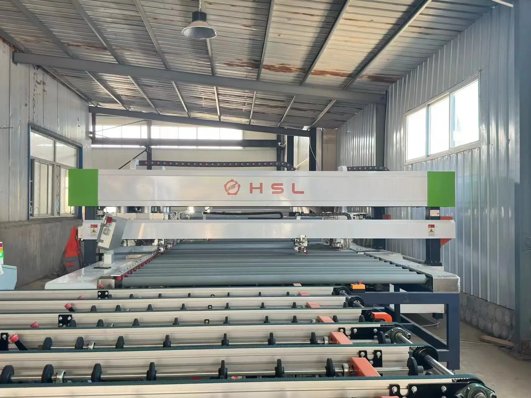 Doors And Windows Horizontal Four-Sided Edger Edging Hinery For Glass Processing Hine