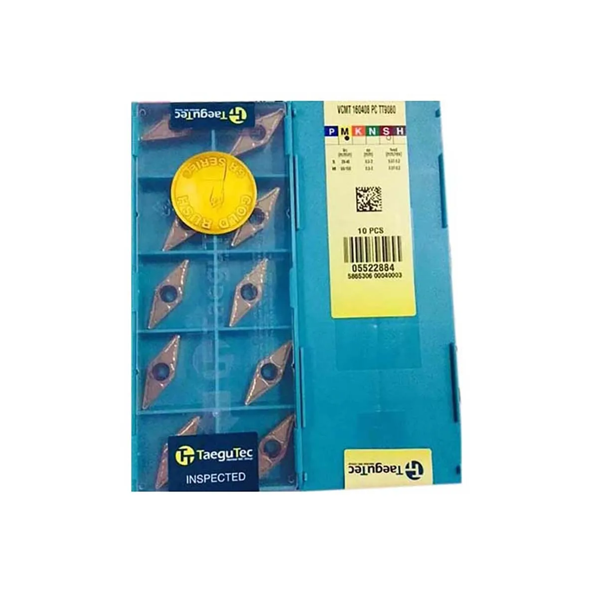 

100% Original VCMT160404/160408/110304 PC TT9080 Medium-Finishing Carbide Turning Inserts
