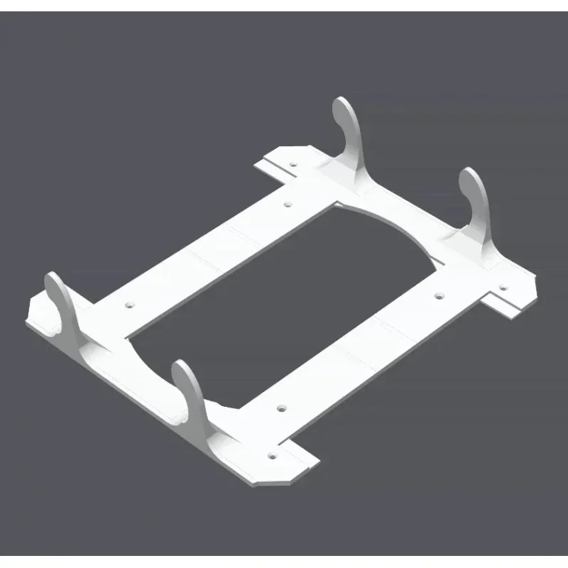 Tailored wall mounting stand for ASUS GT AX11000 PRO/AXE11000 simplifies assembly lowering overall installation duration