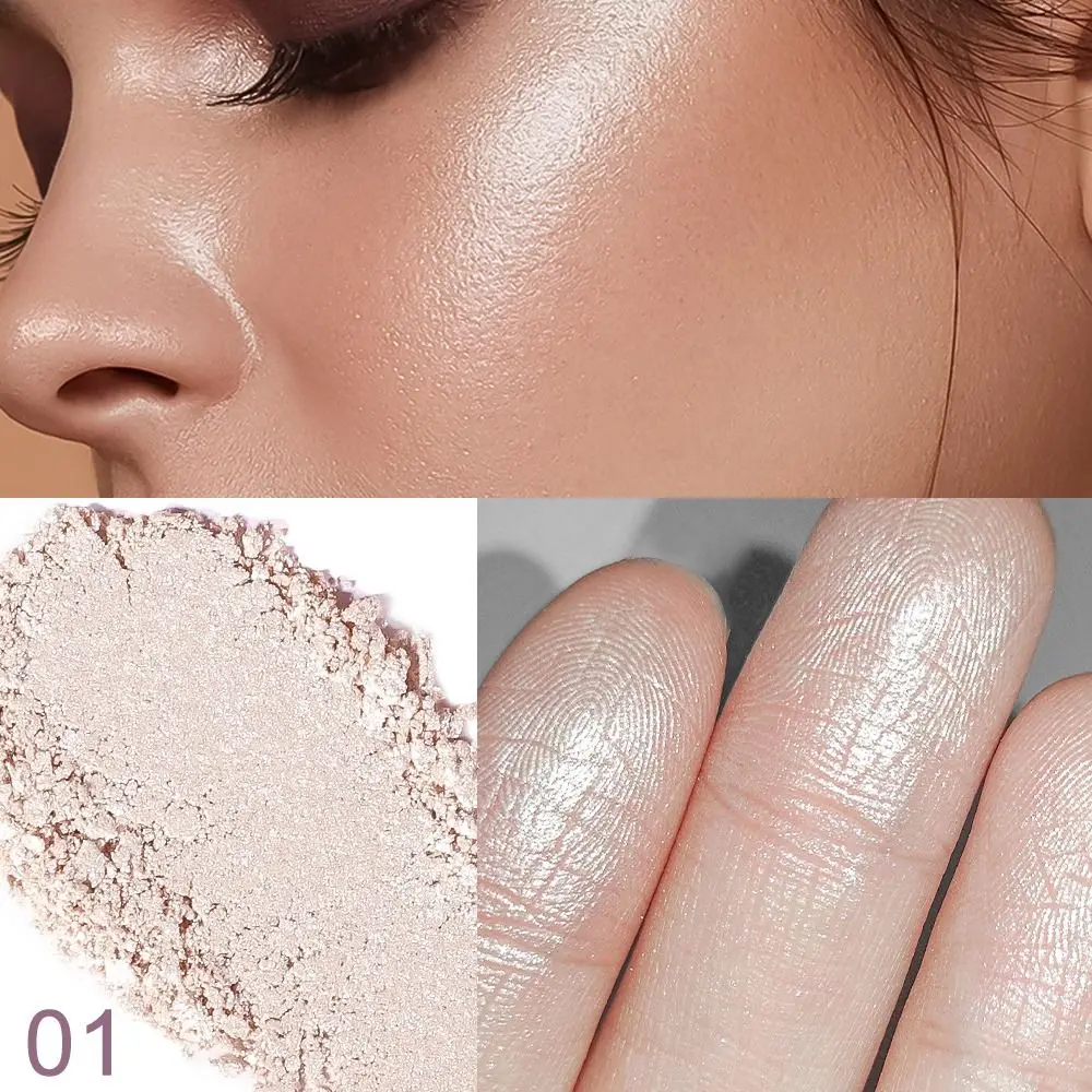 Highlight Face Contour Highlighter Brighten Eyeshadow Diamond Highlight Powder Makeup Contour Glitter Highlighter Palette