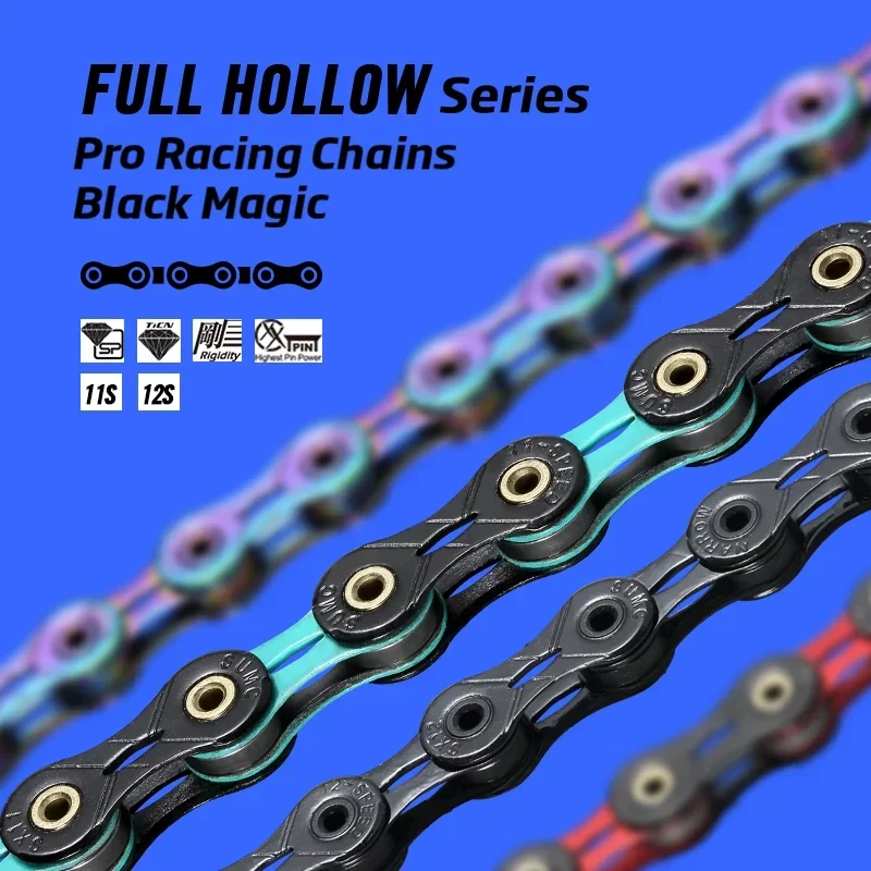 SUMC Diamond Like Coating 12 Speed Bicycle Chain SX12SL Mountain Bike Ultralight MTB Cycling Chain Road Bike Accessories