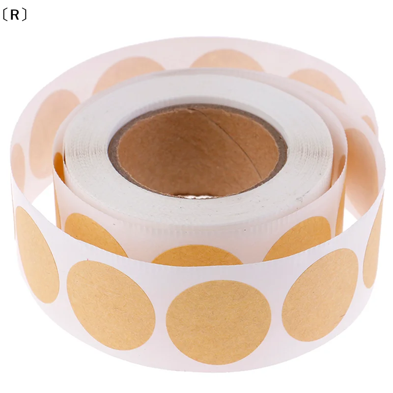 〔R〕500pcs/set Blank round craft Stickers seal labels DIY stickers for Package 〔Winter2〕