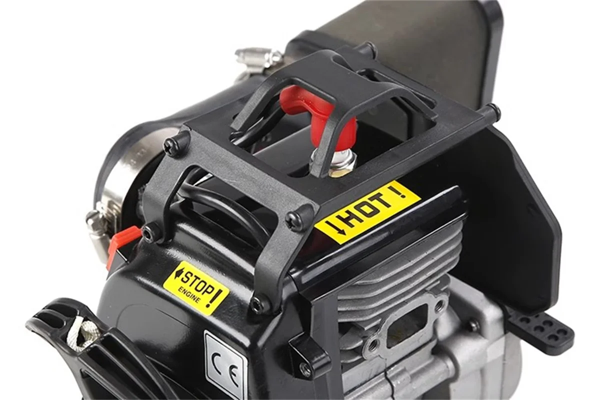 ROFUN afstandsbediening auto F5/RF5/D5/T5/LT/V5 gewijzigd met 32/36CC gasoline e motor beschermhoes