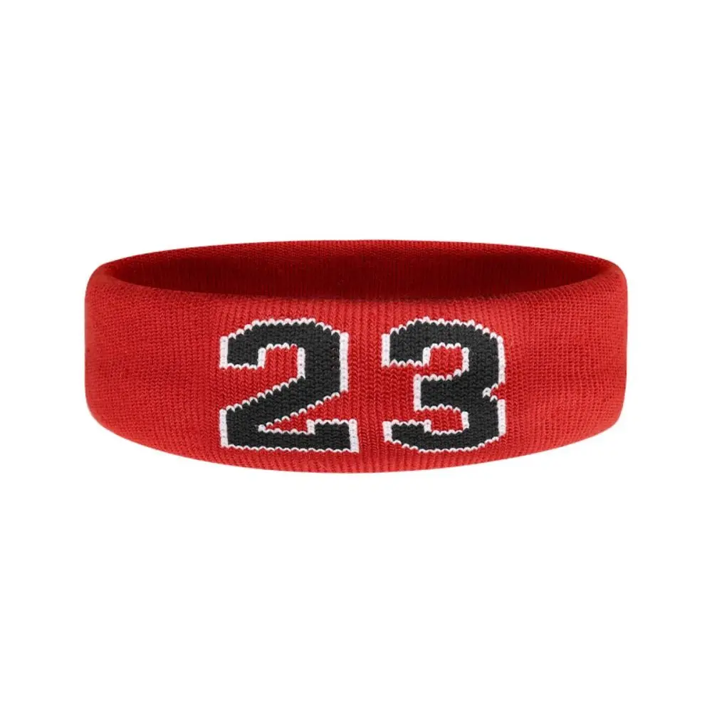 

Sport Style Sweat-Absorbent Basketball Headband Elastic Breathable Sports Headband Comfort Skin Friendly Running Headband Tennis