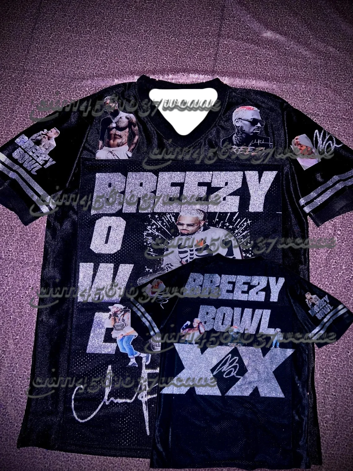 

New 2026R&B Singer Breezy Bowl XX Tour Matching Themed Jersey, Unisex Summer T-shirt, Gift, Family Matching