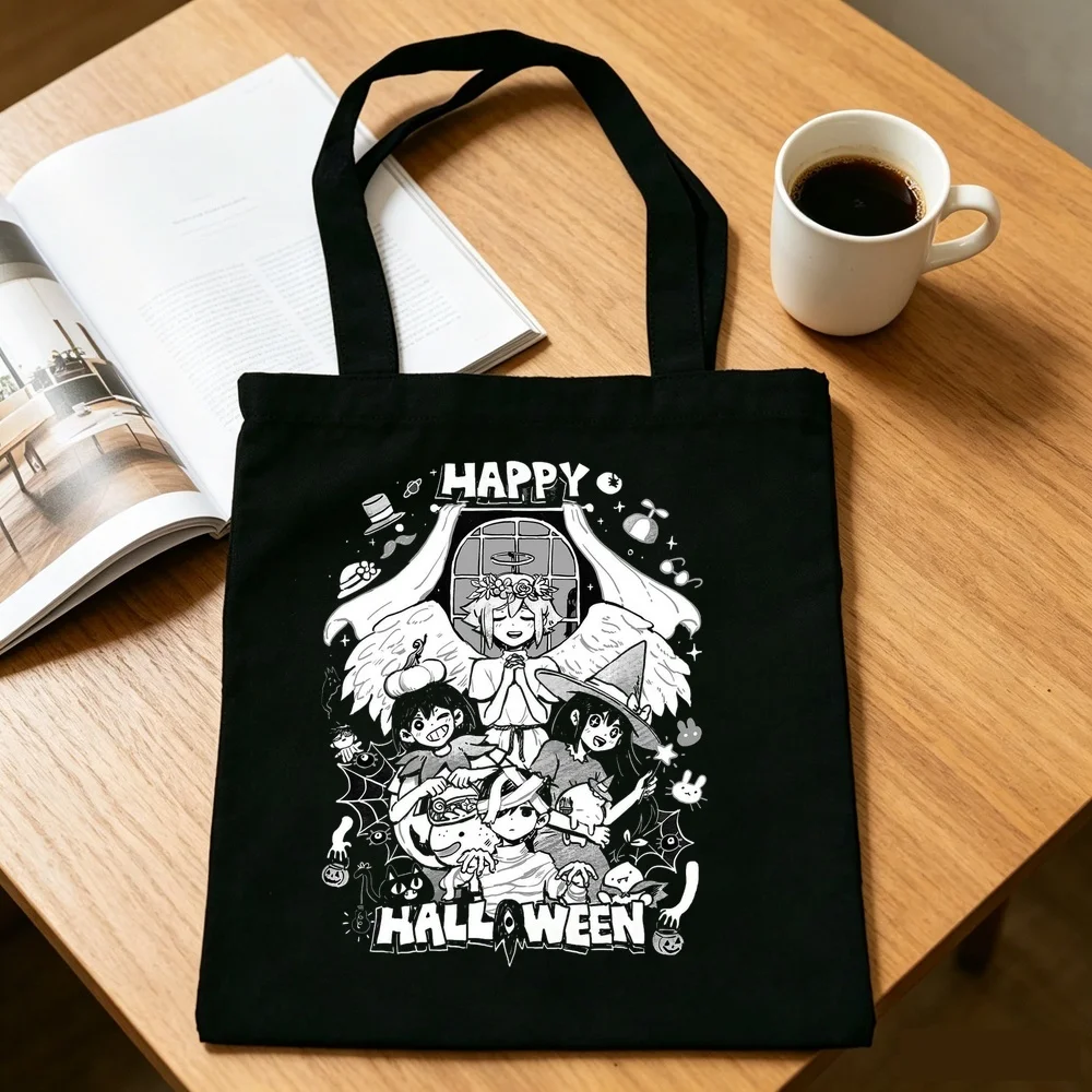 Omori tote bag totebag canvas  personnalisable foldable y2k femme