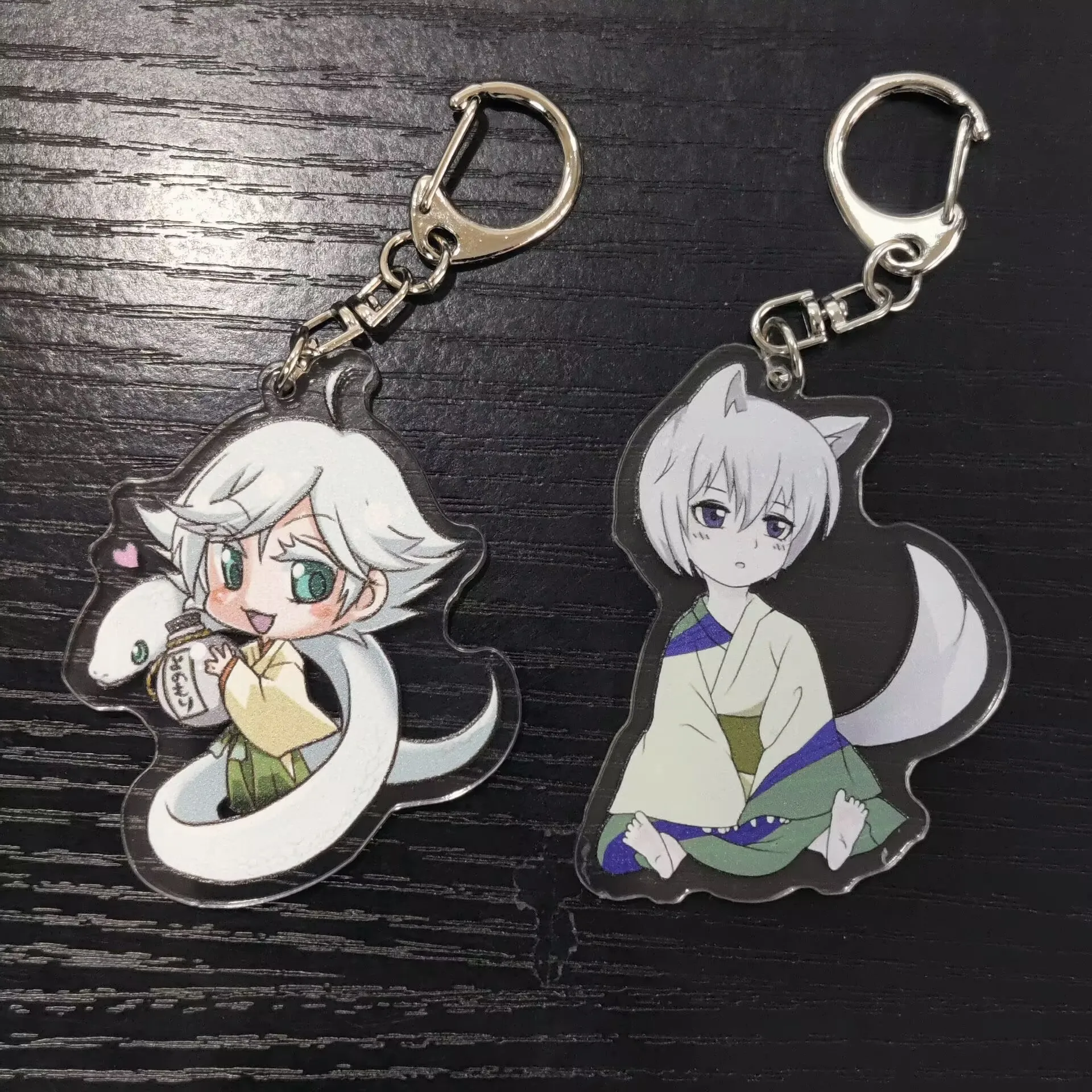 

Japan Cute Cartoon Kamisama Love Anime Figures Tomoe Momozono Nanami Cosplay Acrylic Keychains Pendant Accessories Xmas Gift 6CM