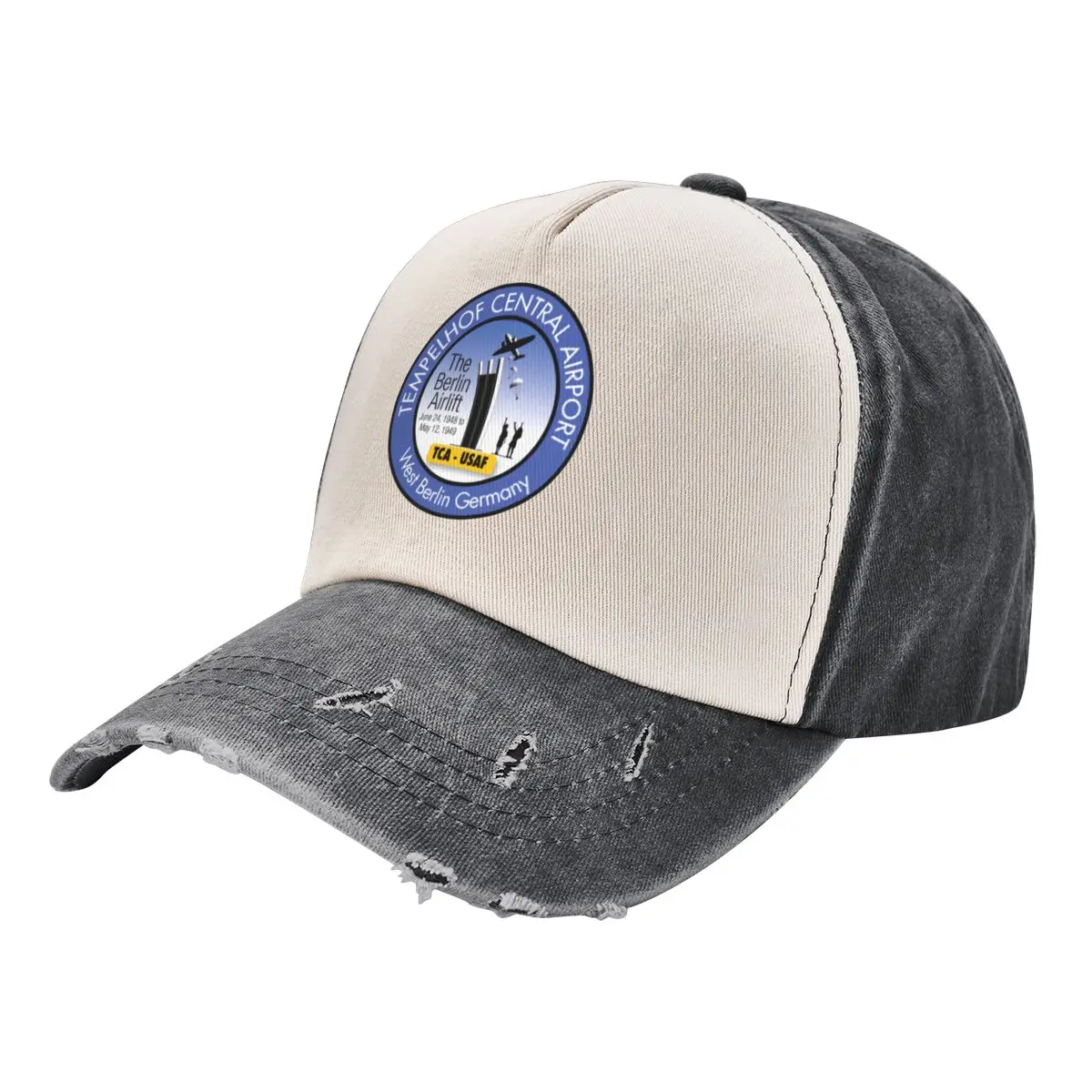 

Tempelhof Central Airport - TCA - Large Version Baseball Cap Sun Cap Golf Golf Women Men's