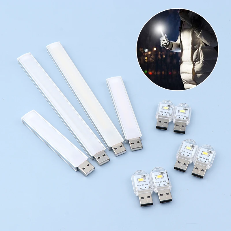 Lampka LED USB Ultra jasny lampa do czytania lampka nocna 2/10/20 Led do notebooka