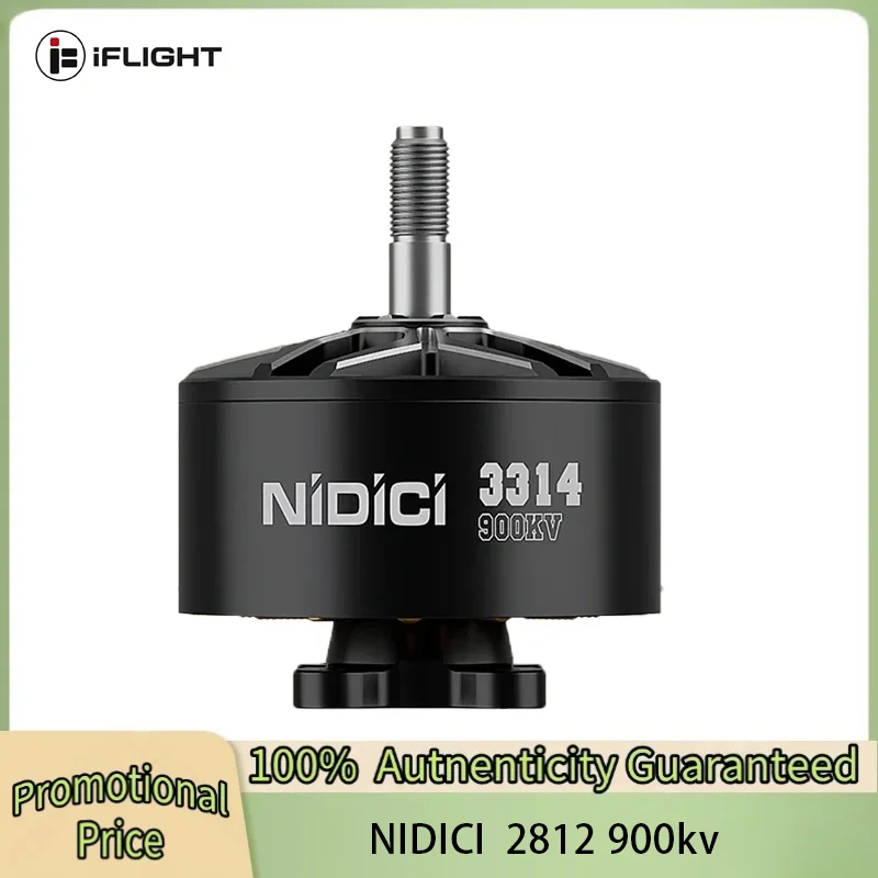 IFlight NIDICI 2812 900KV Brushless Motor 5mm Shaft Compatible 8-9inch /3314 900KV Compatible 8-9-10inch for RC FPV Drone