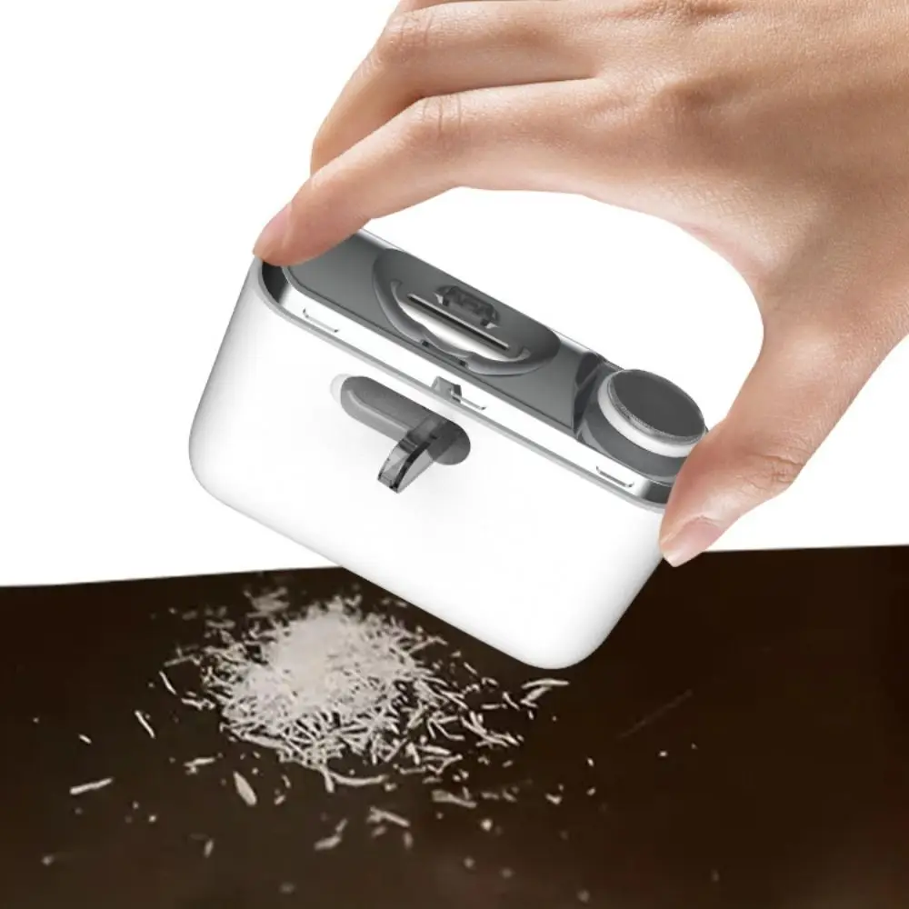 

2 in 1 Electric Nail Clippers Rechargeable Silent Automatic Nails Clipper Nail Care with LED Light Electric Nail Polisher